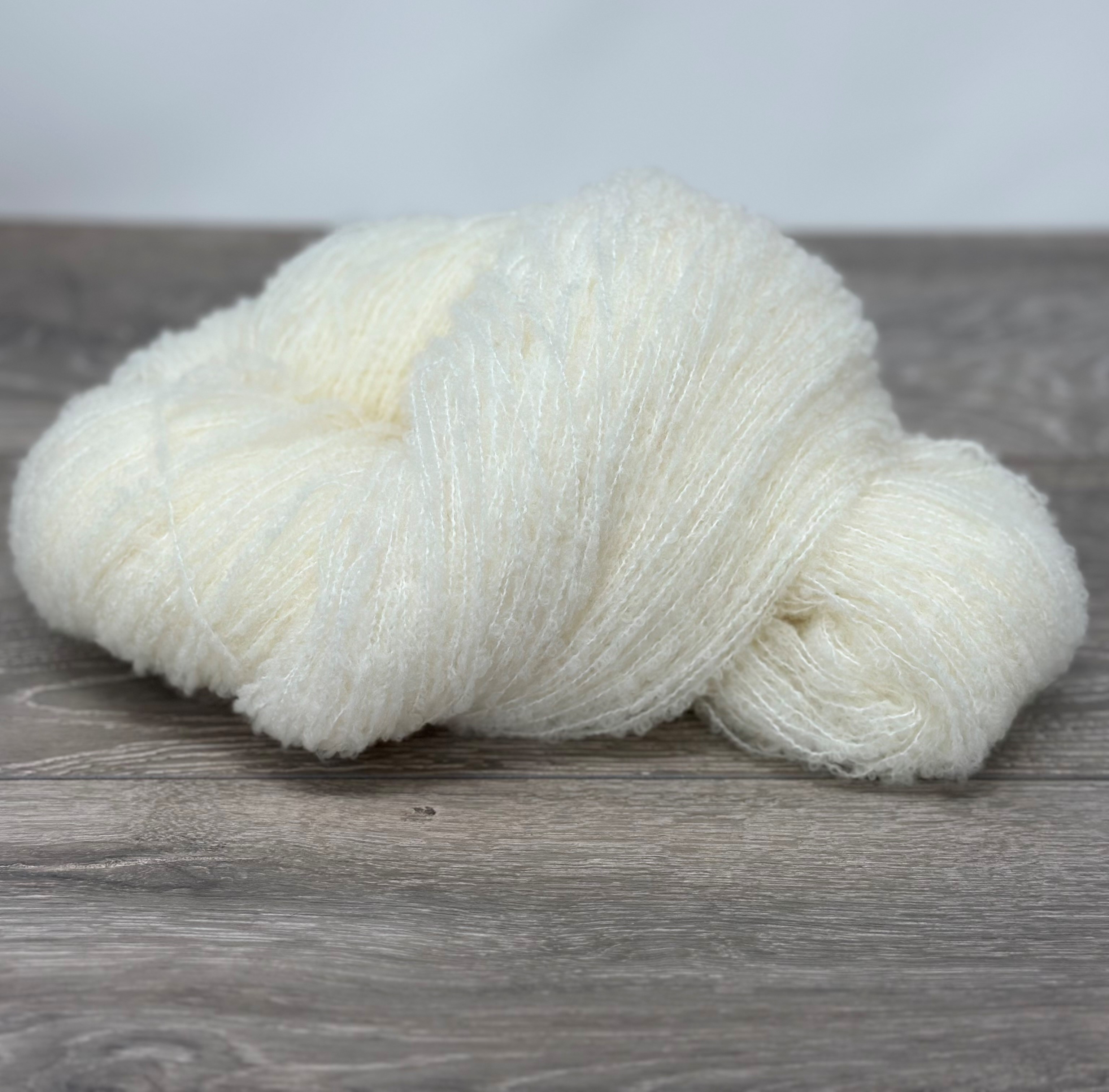 Lace Weight 80% Boucle Merino 20% Nylon 1 x 100g HANK